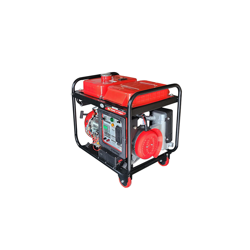 10 KVA Portable Generator, Petrol Run, WITH  Recoil, Self & Remote Start Model HP-13000E  